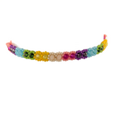 AmorHuichol-BeadedFlowerBracelet-Multicolor-Small-8In