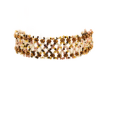 AmorHuichol-BeadedRhombusBracelet-PinkandGold-Small-8In
