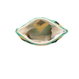 AmorHuicholPouch-RhombusGoldandGreen-4.25In.x3In.-Inside