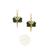 Bronze-Dragonfly-AbaloneMotherofPearlDangleEarrings-Green