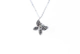 Butterfly Pendant Taxco Sterling Silver 3