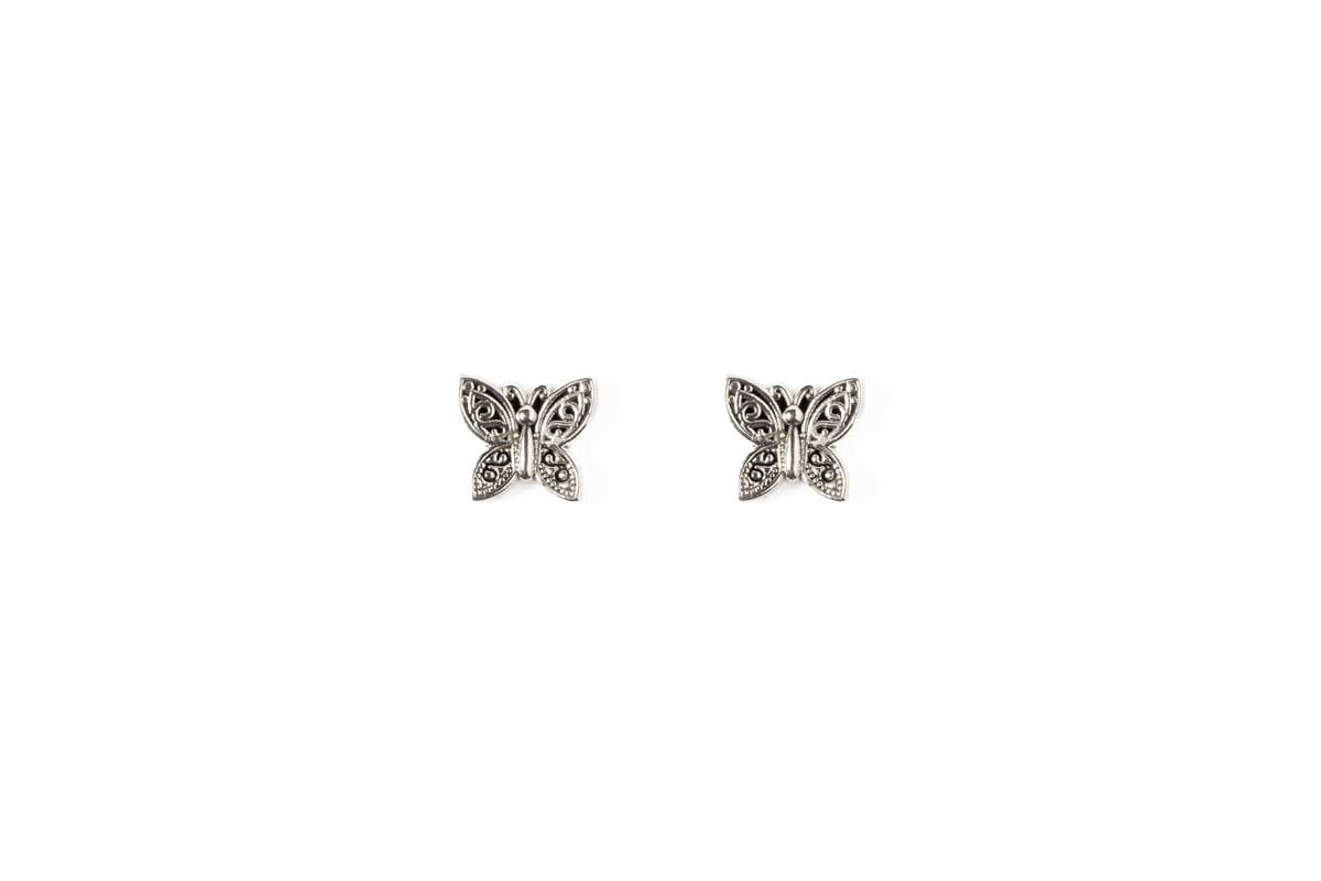 Butterfly_Stud_Earrings_Taxco_Sterling_Silver_1