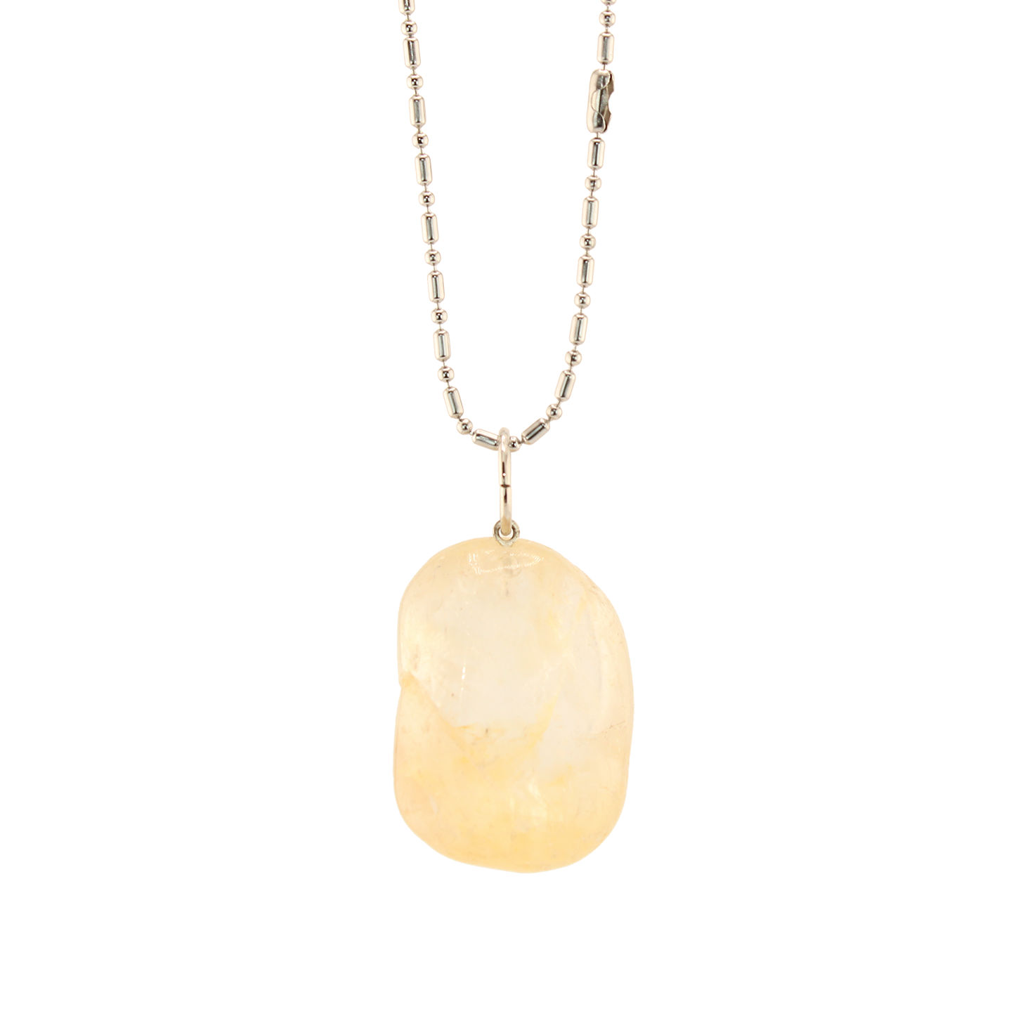 Earth's Treasures - Citrine Pendant With Chain