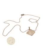 Earth's Treasures - Smoky Quartz Pyramid Pendant With Chain