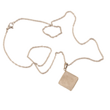 Earth's Treasures - Smoky Quartz Pyramid Pendant With Chain