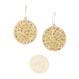 EnchantedGarden-RealFlowers-DangleEarrings-Round-White