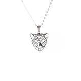 Jaguar Pendant Taxco Sterling Silver Detail