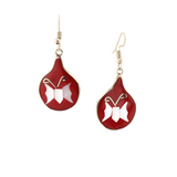 Ocean_sWhisper-Butterfly-AbaloneMotherofPearlDangleEarrings-Red-Large