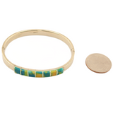 Talisman-EnameledLinkBracelet-GreenandBlue-8In