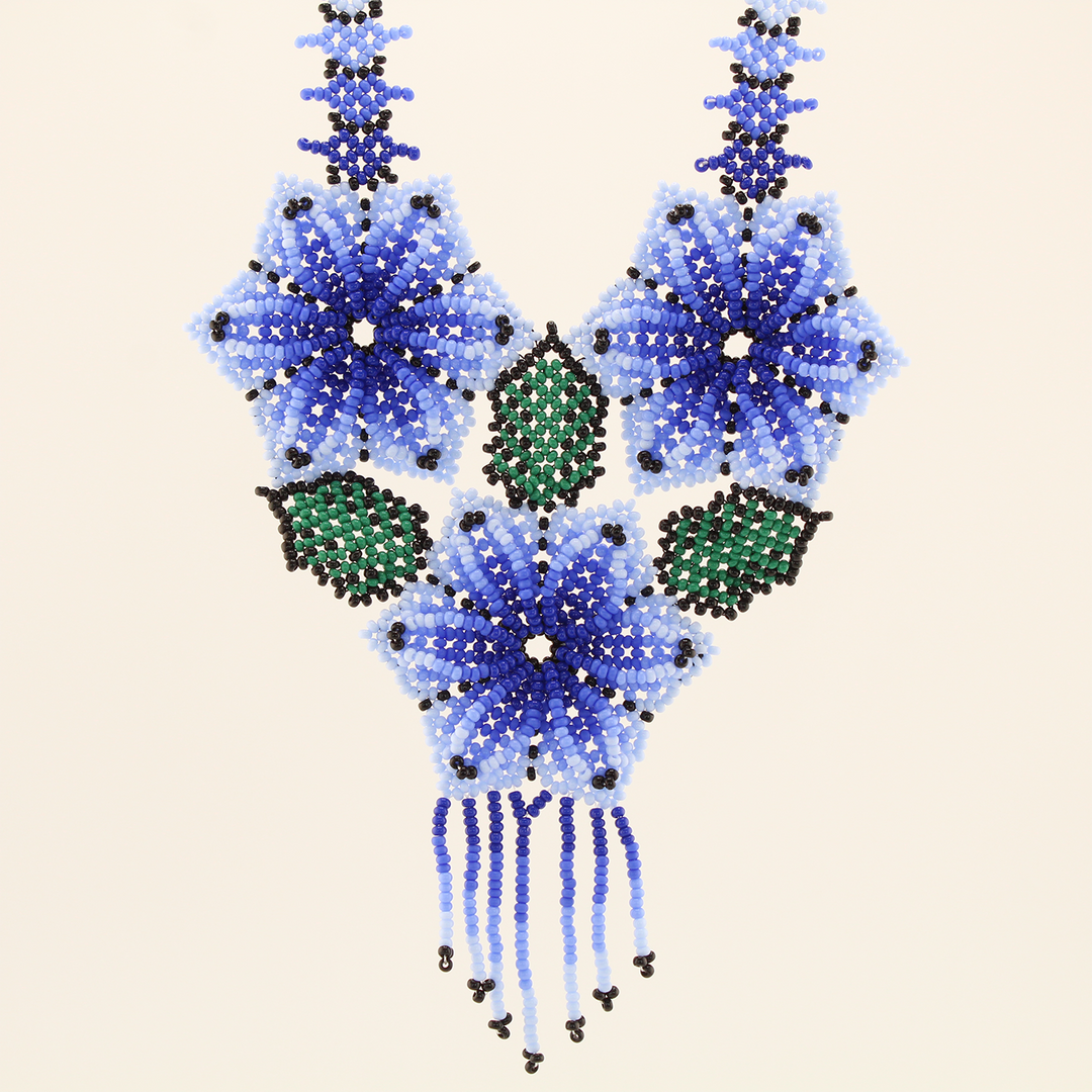 Huichol Large Pendant Necklace
