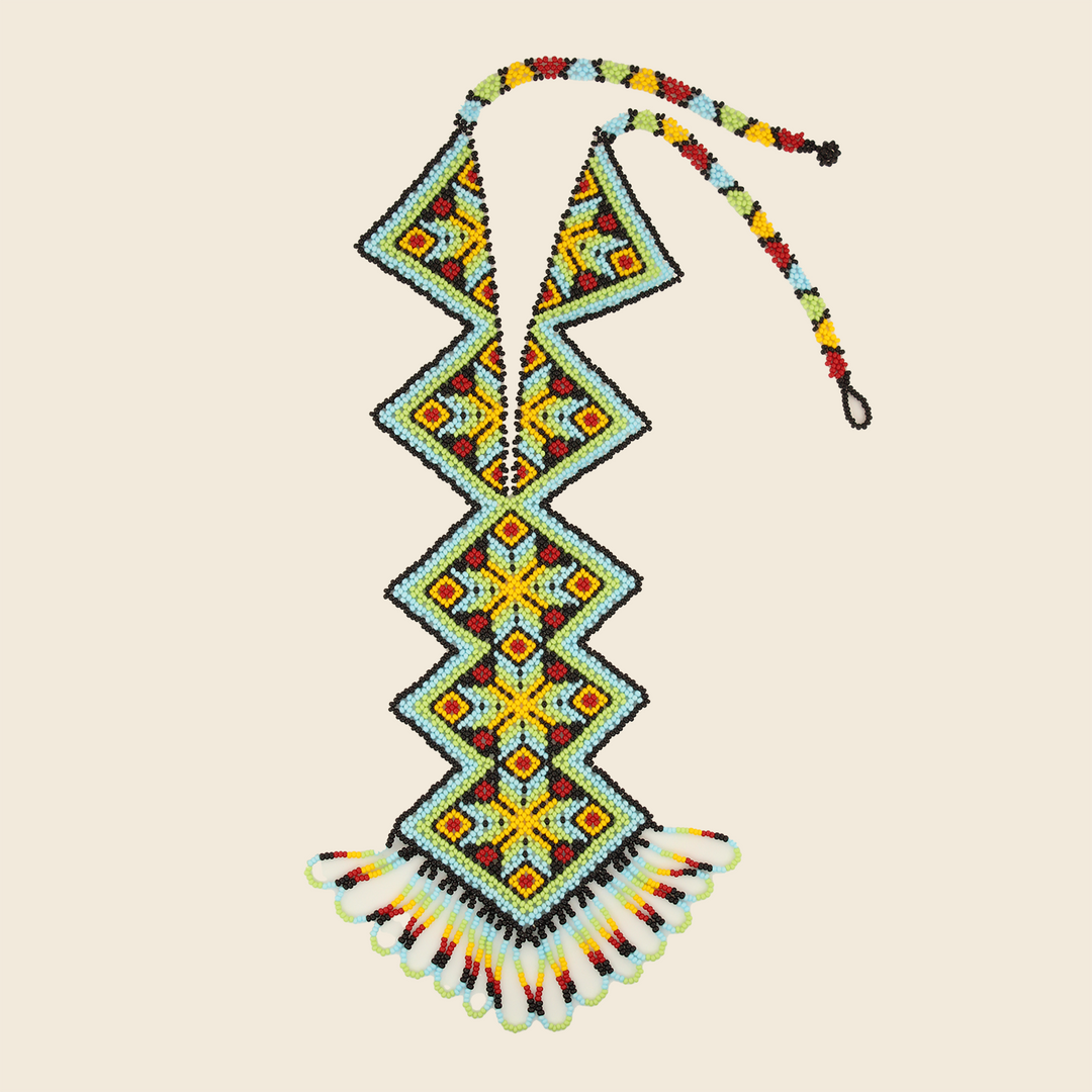 Amor Huichol - Beaded Necklace