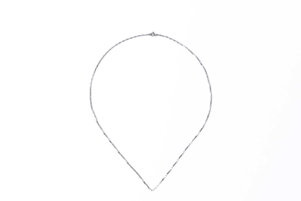 Delight Small Box Chain Taxco Sterling Silver