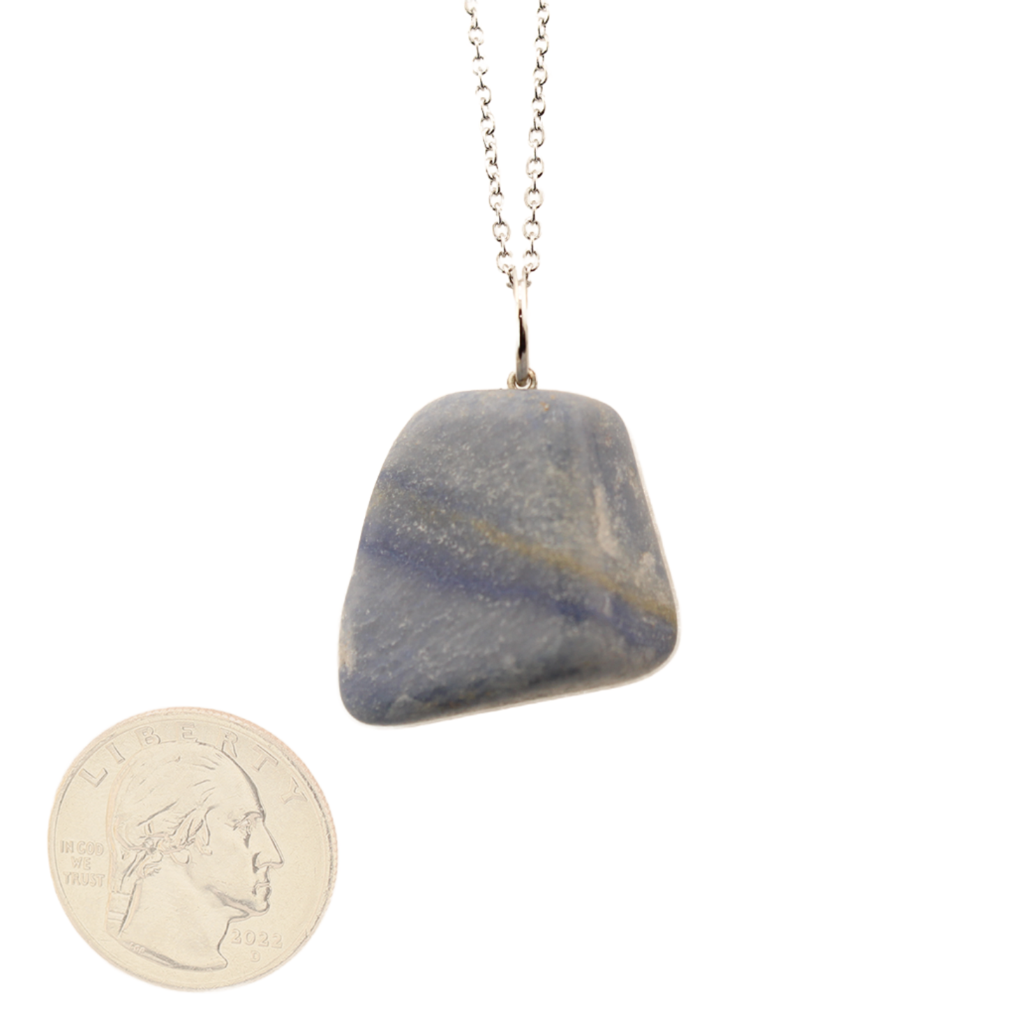 Earth's Treasures - Sodalite Pendant With Chain