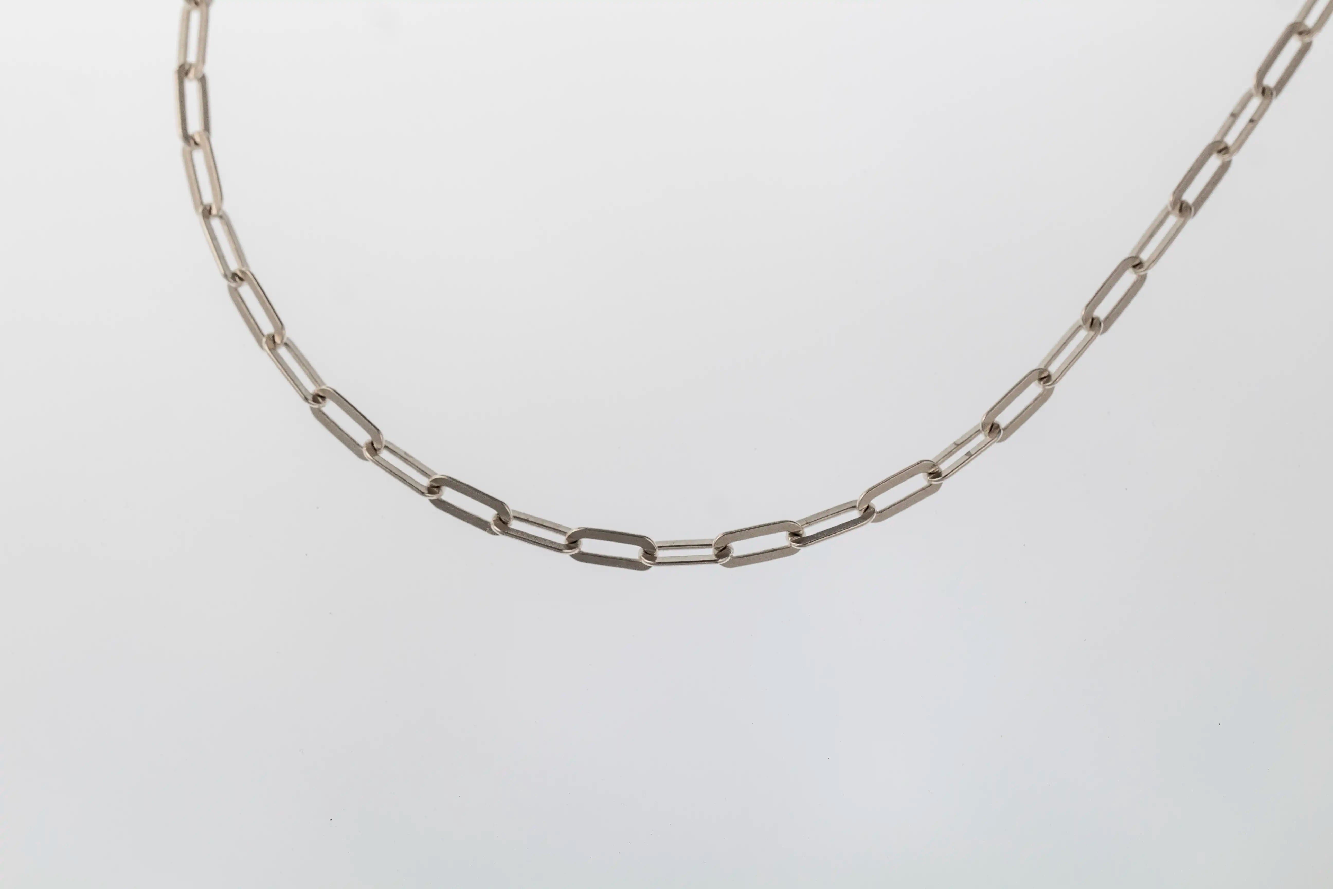 Eternity Oval Link Bracelet Chain - Taxco Sterling Silver