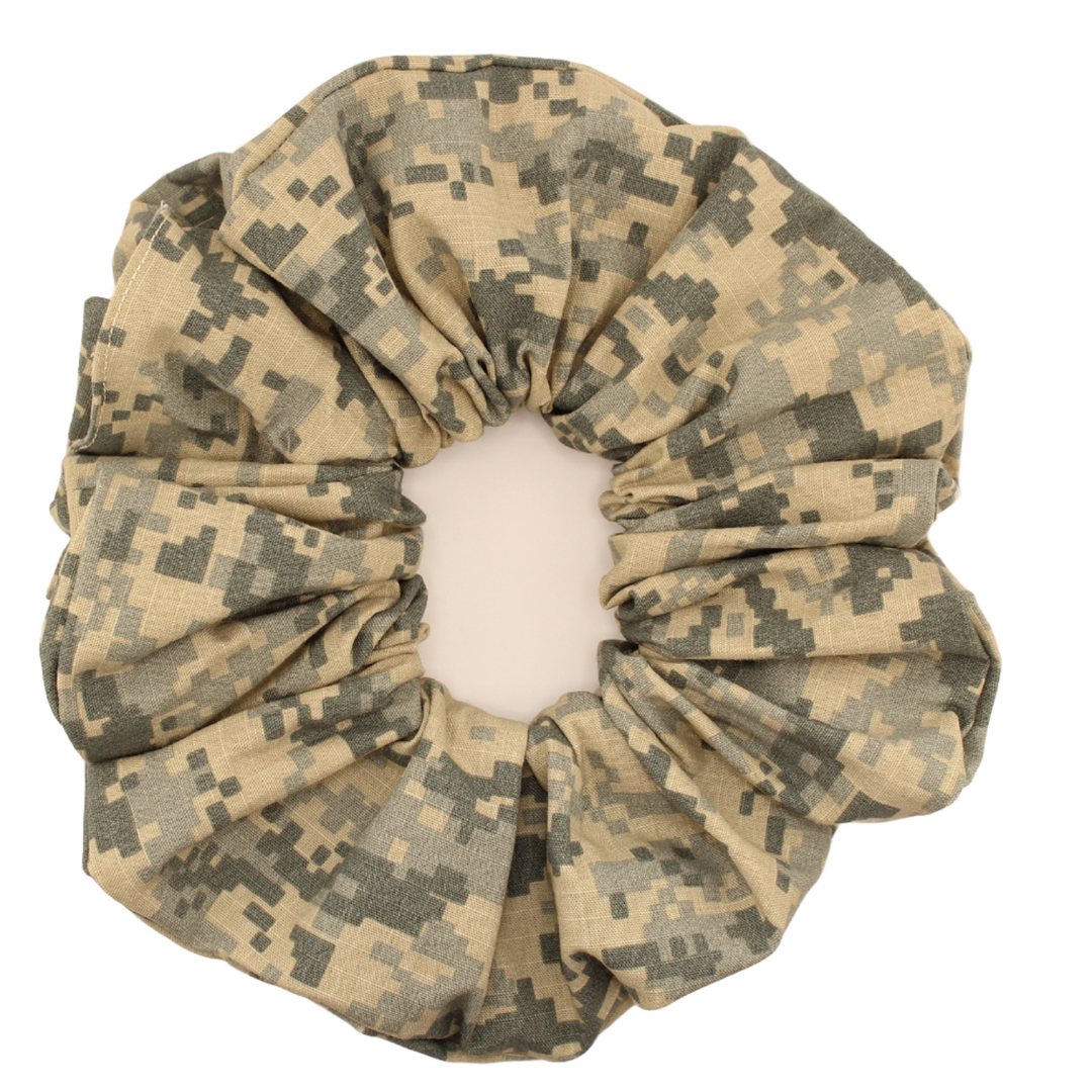 Our Heroes - Scrunchie - Army Green - Extra Large - 9 In.