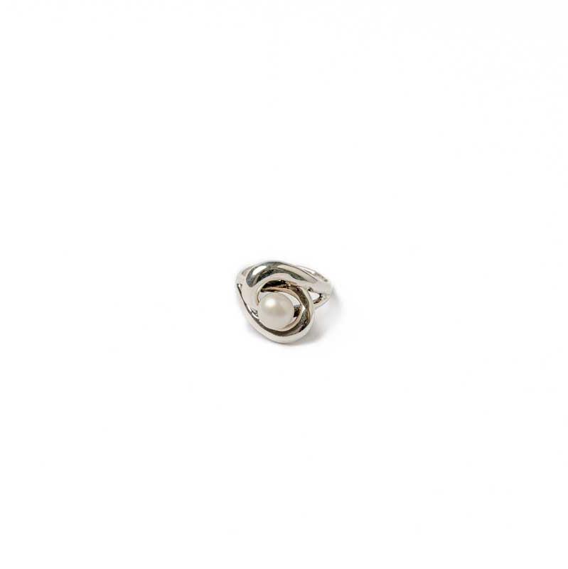 Pearl Ring Taxco Sterling Silver Main