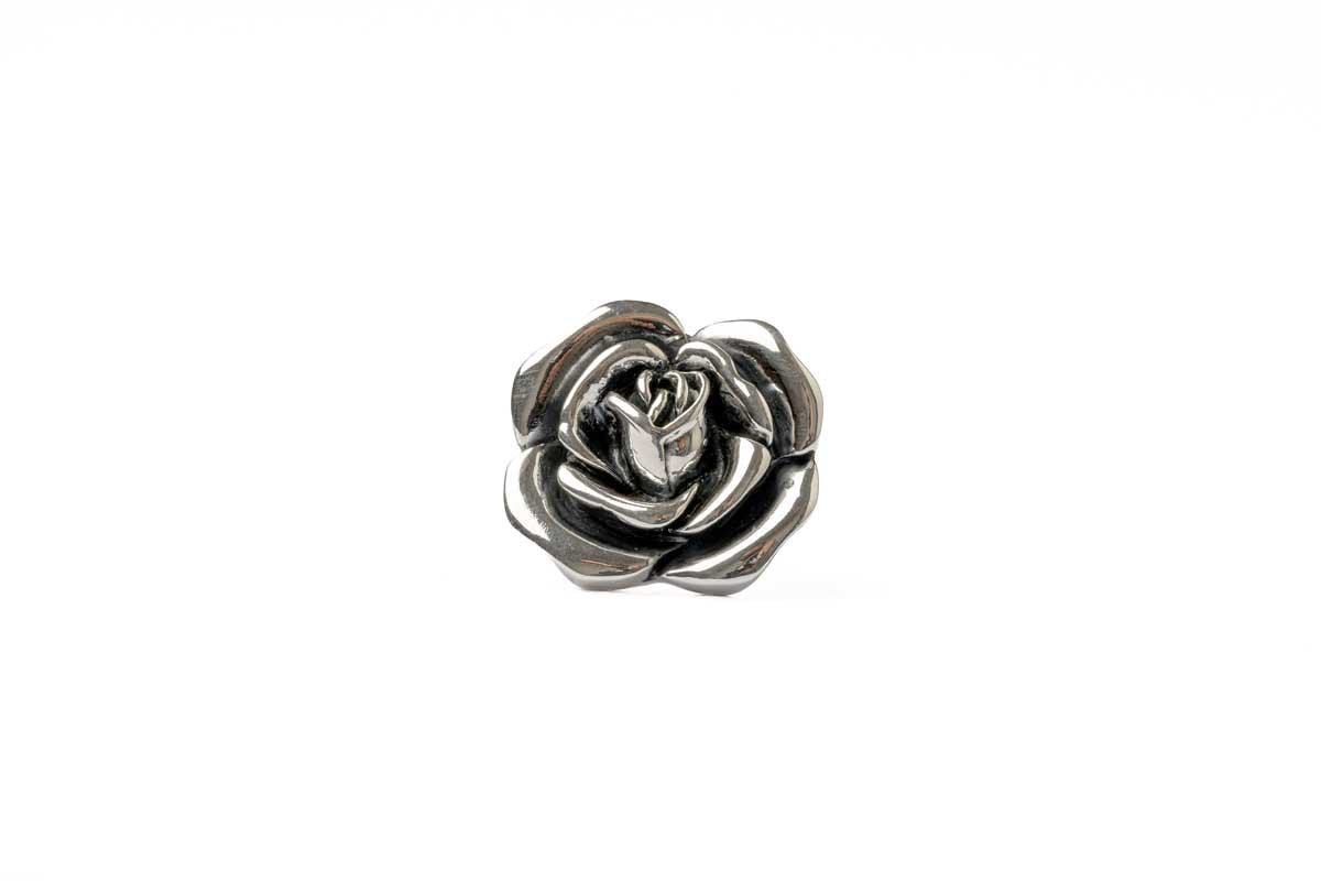 Petals Rose Ring Taxco Sterling Silver 2