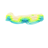 Raices-KnittedBracelet-BlueYellowandWhite-Medium-12Inx.5In