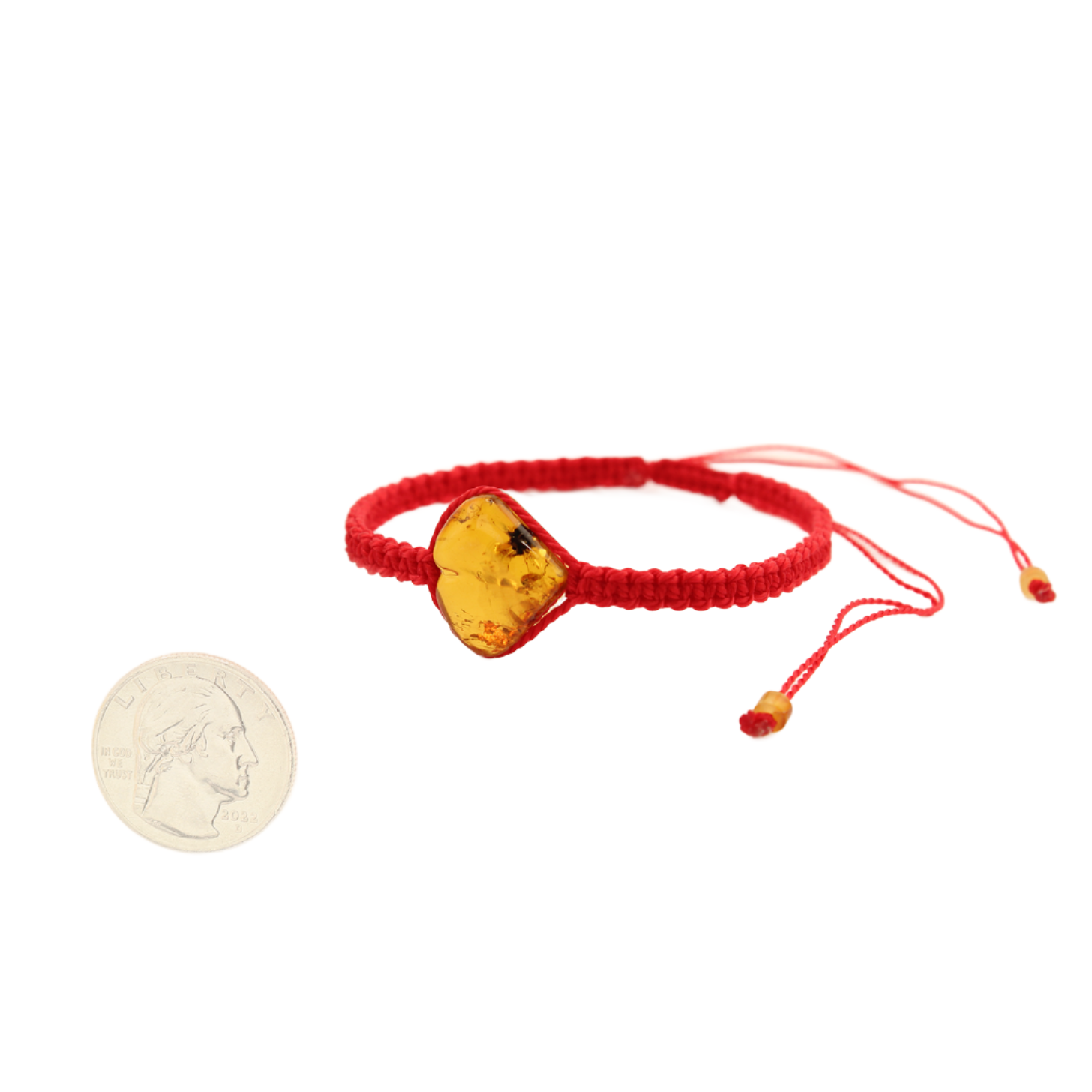 WindowToThePast-1pc.AmberKnittedHeartBracelet-Red